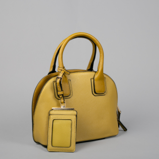 Női táskák, Carpisa Yellow táska sötétsárga ökológiai bőr - Kalapod.hu